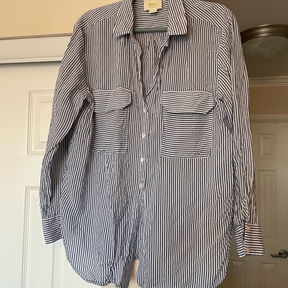 Maeve by Anthropologie button down top